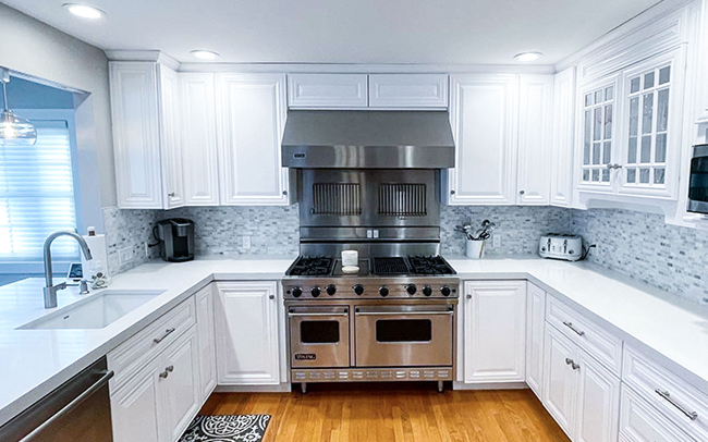 Kitchen Cabinet repairs and refacing in Brookfield