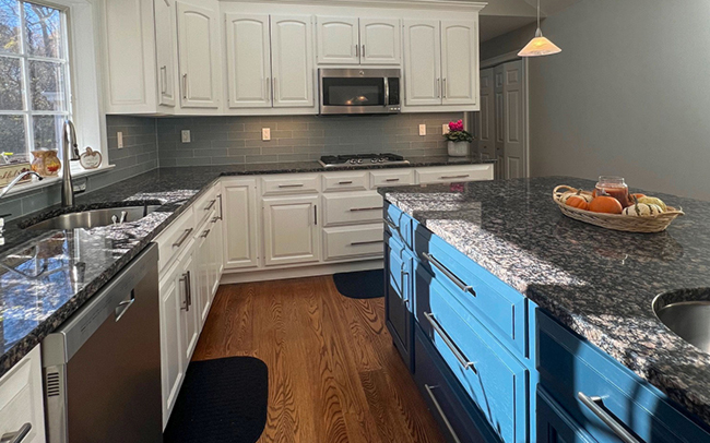 Kitchen Cabinet repairs and refacing in Katonah