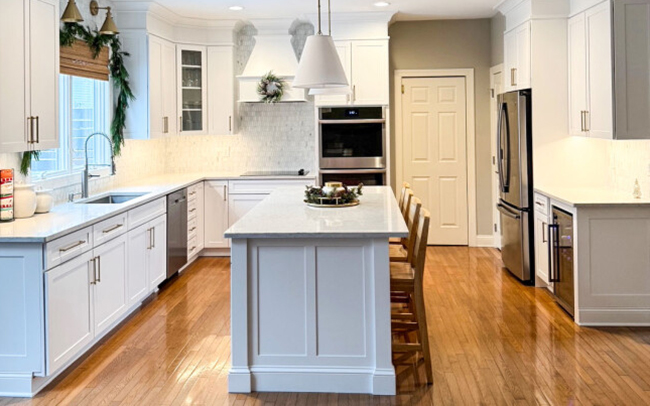 Kitchen Cabinet repairs and refacing in Southington