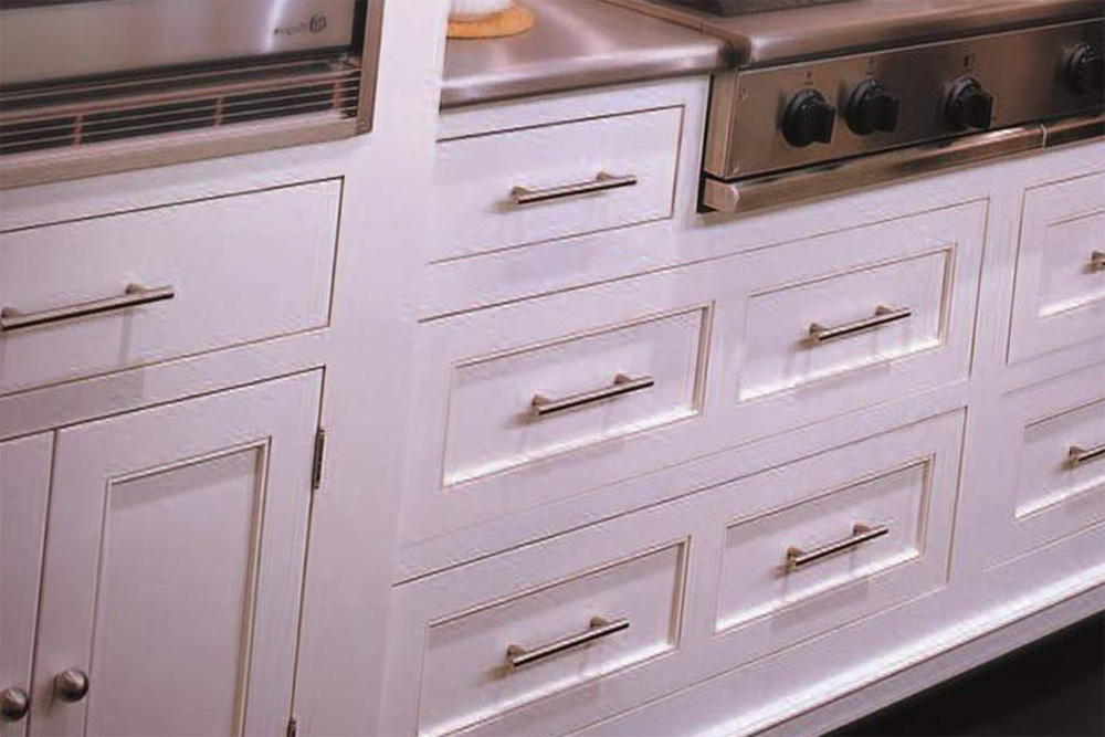 Kitchen cabinet touchups and polishing